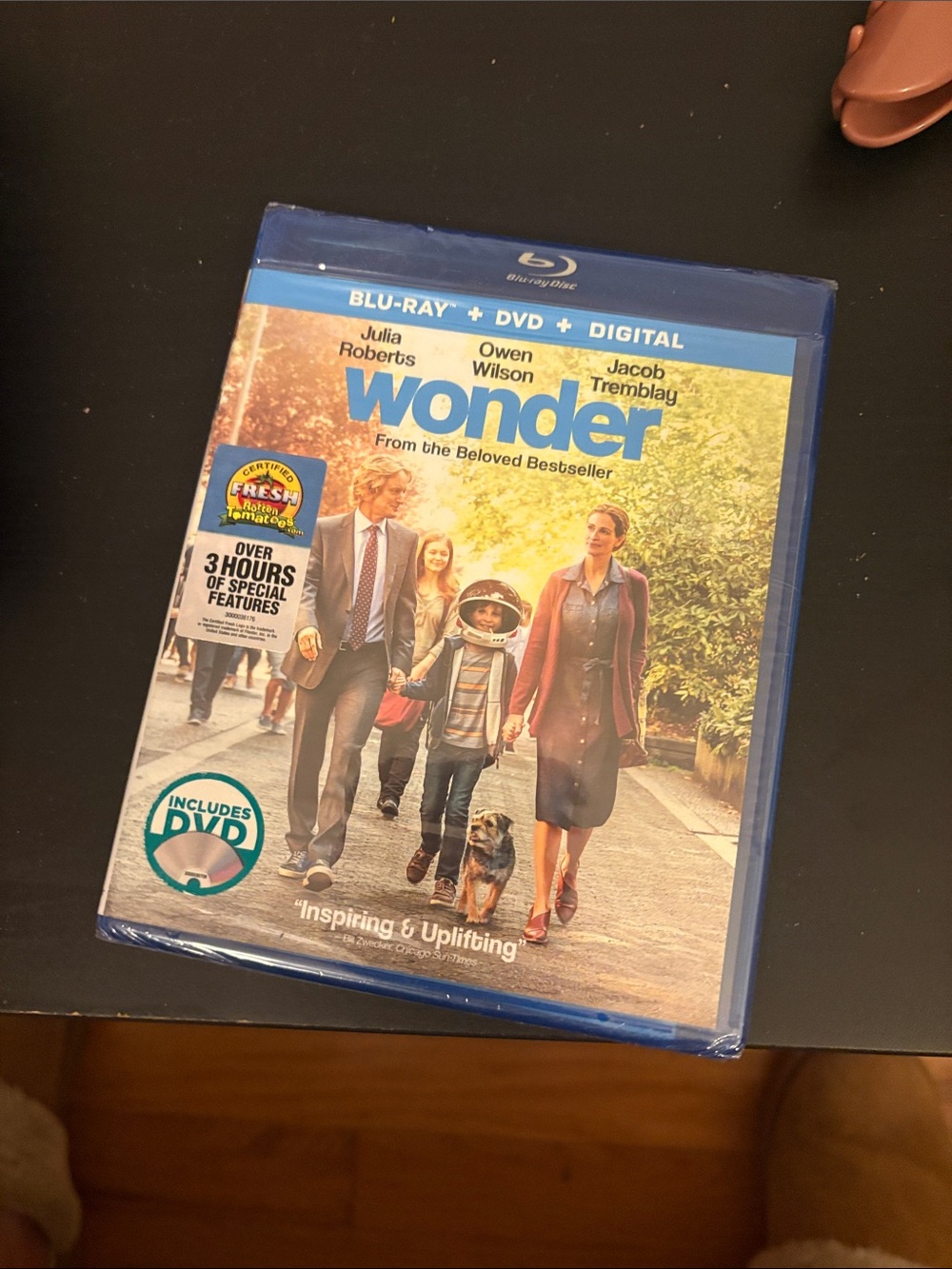 Wonder (Blu-ray + DVD + Digital) - Blue Case